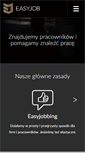 Mobile Screenshot of easyjob.pl