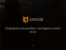 Tablet Screenshot of easyjob.pl