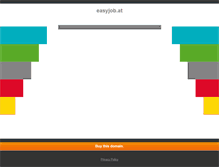 Tablet Screenshot of easyjob.at