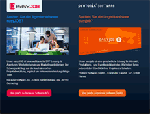 Tablet Screenshot of easyjob.de